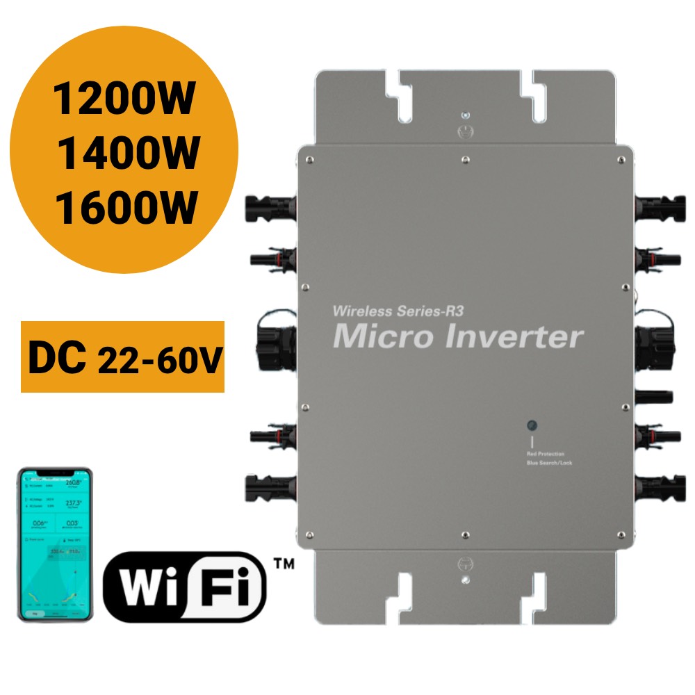 Micro Inverter 1400W Solar Grid Tie - Micro inverter solare Grid Tie Watt